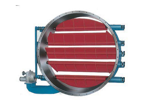 D9Z41BW電動圓形百葉式調節蝶閥 D9Z41BW電動圓形百葉式調節蝶閥