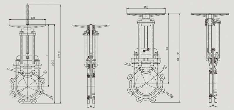 手動插板閥 手動插板閥